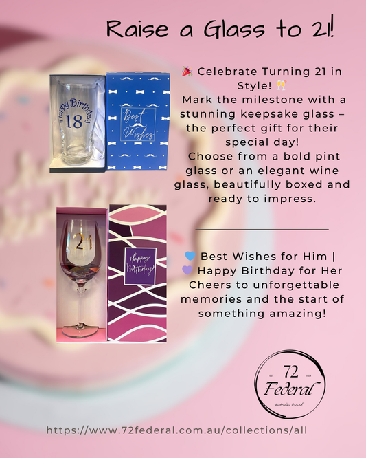 Raise a Glass to 21! Unique Birthday Gifts for a Milestone Celebration