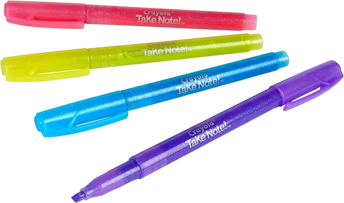 Crayola Glitter Highlighers 4pk