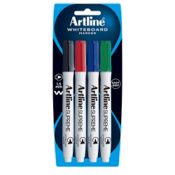 Whiteboard Markers Artline Supreme  Asst 4 Pk