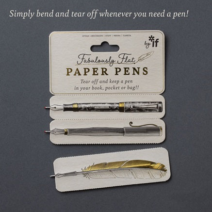 Paper Pens Fab Flat