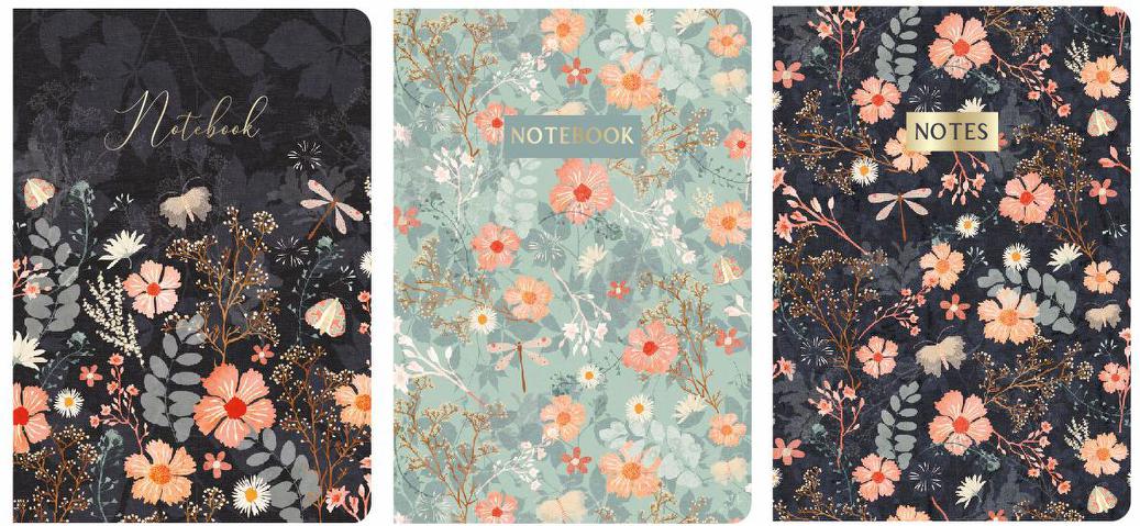 Midnight Madness 3 Pack A5 Notebooks