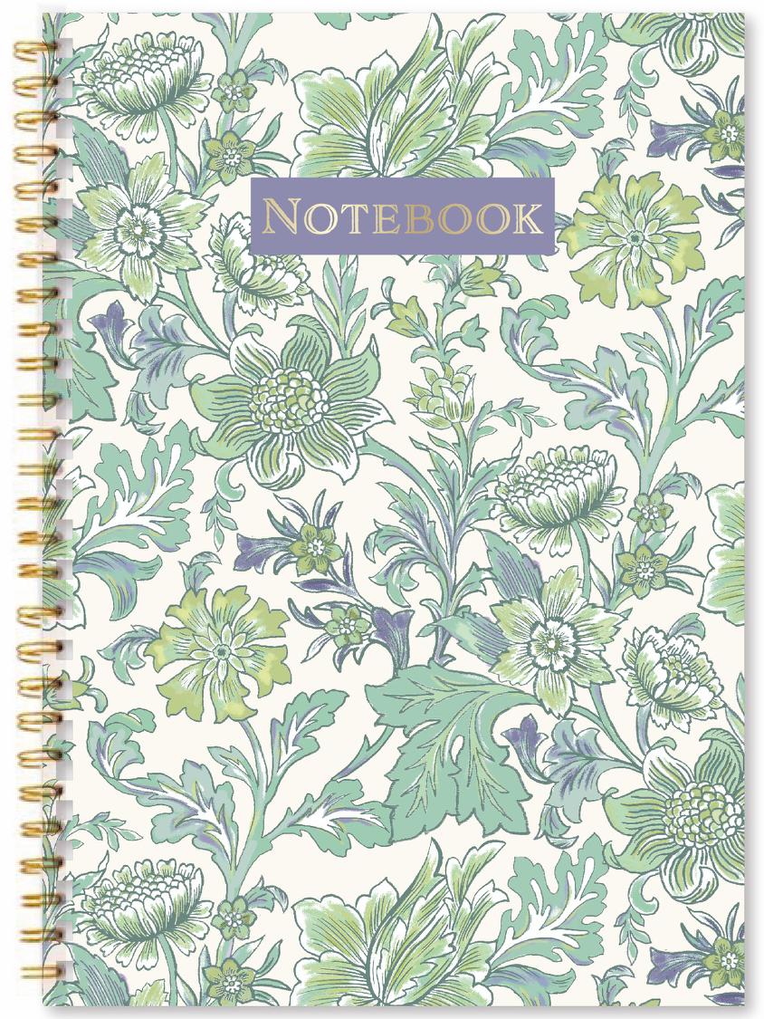 Fresh Blooms A4 Notebook