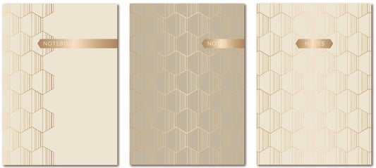 Linear 3 Pack A5 Notebooks