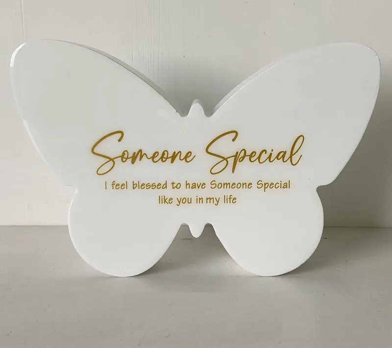 Majestic Butterfly Plaque - Someone Special