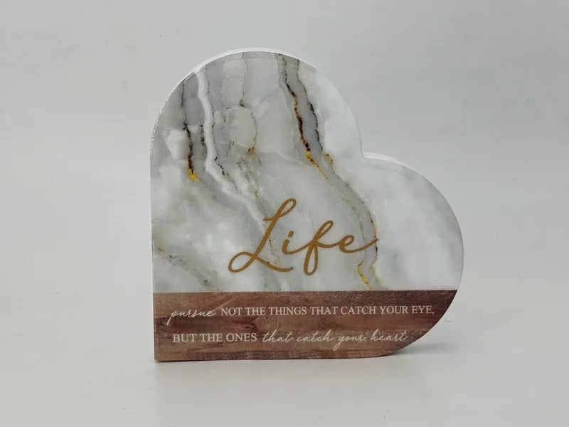 Eternal Love Plaque Life