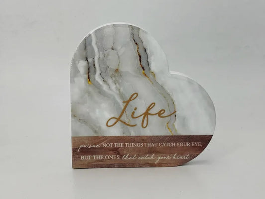 Eternal Love Plaque Life