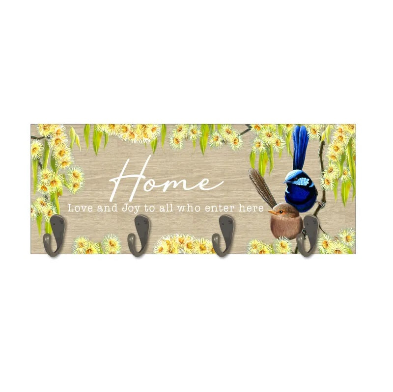 Nature's Grace Home Love Joy Key Hanger