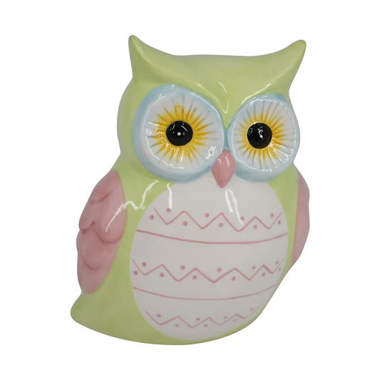 Ceramic Owl Money Bank