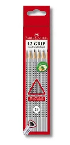 Pencil Lead 2b Triangle Dot Faber Castell Bx 12
