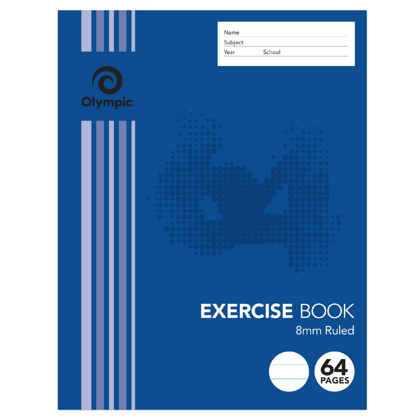 Exercise Book 64p 8mm