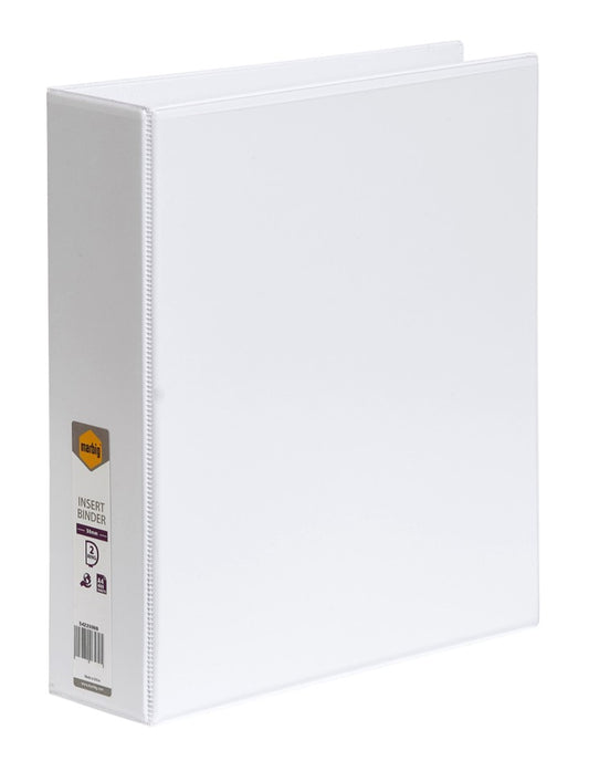 Wht 50mm A4 2d Insert Binder C/vie