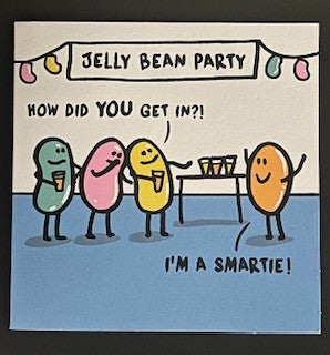 Card Human Bean Lsq Jellybean Party