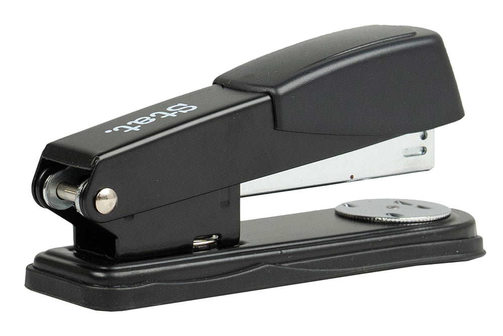 Stapler Half Strip Metal Blk