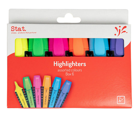 Highlighters Stat Asstd Wlt6