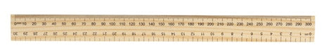 30cm Wooden Ruler Gns