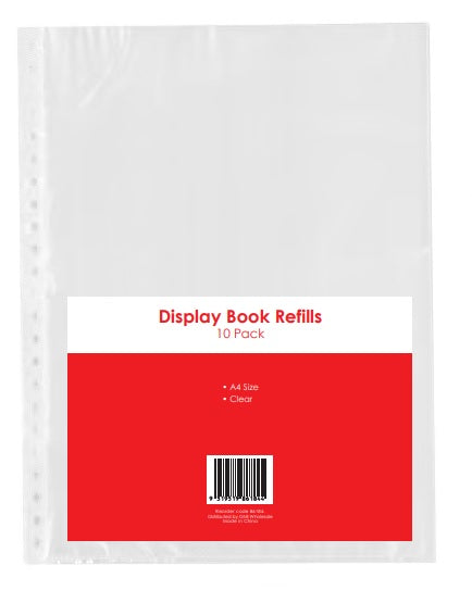 Display Book Refill A4 10pack