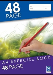 A4 48pg Exercise Book Sov 8mm