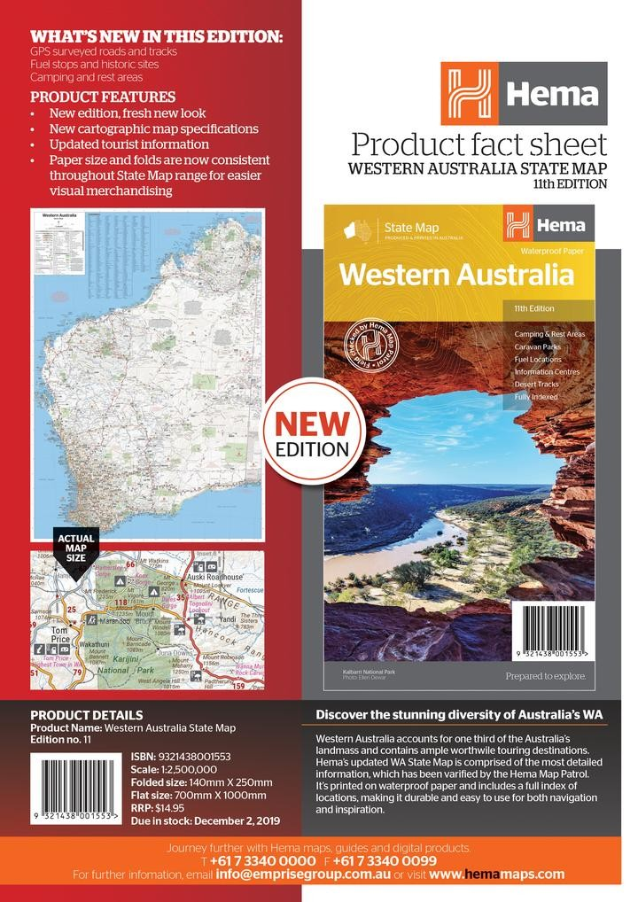 Western Australian State Map