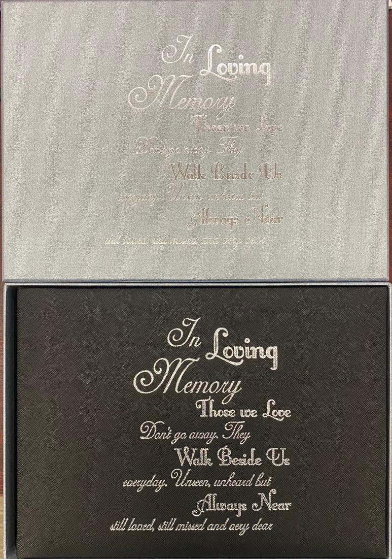 In Loving Memory (white)