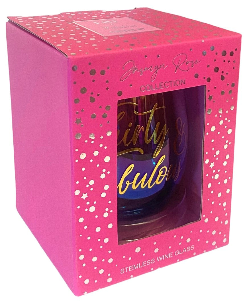 Wine 50th Stemless Shimmy