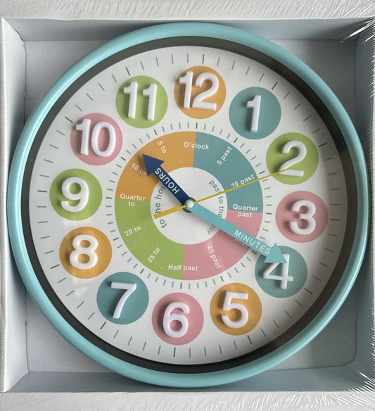 Clock Kids 30cm Learning