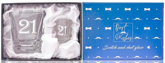 Scotch/shot 21st Glass Set