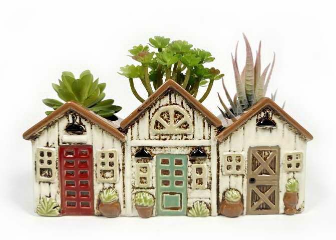 Barn House Planter