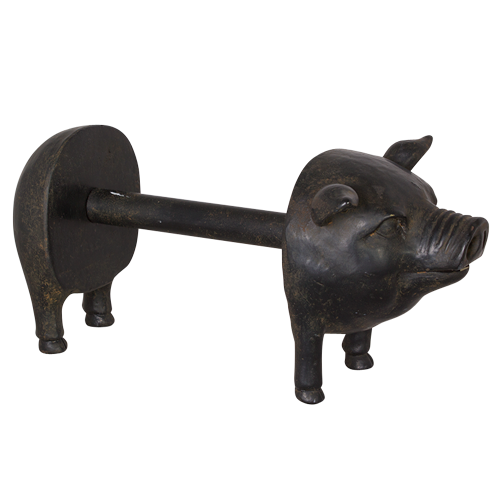 Paper Towel Holder - Pig