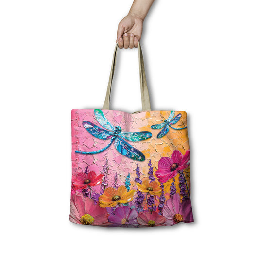 Lp Reusable Shopping Bag - Playful Butterflies