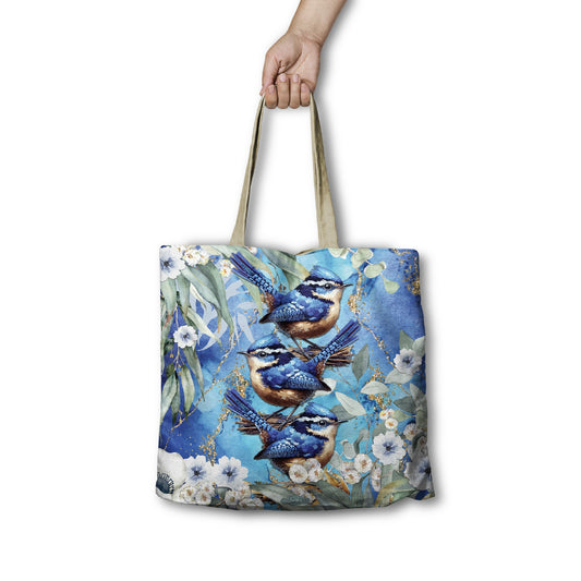 Lp Reusable Shopping Bag -cheeky Wrens
