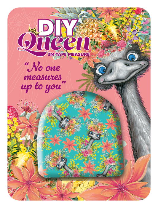 Tape Measure - Diy Queen - Happy Emu
