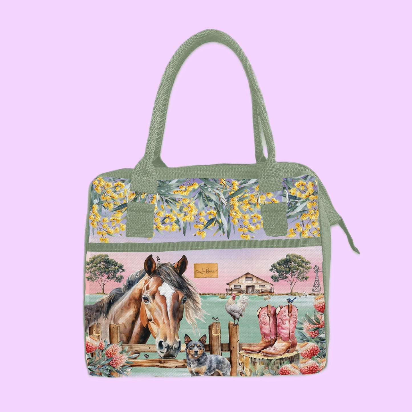 Lunch Tote - Country Dusk