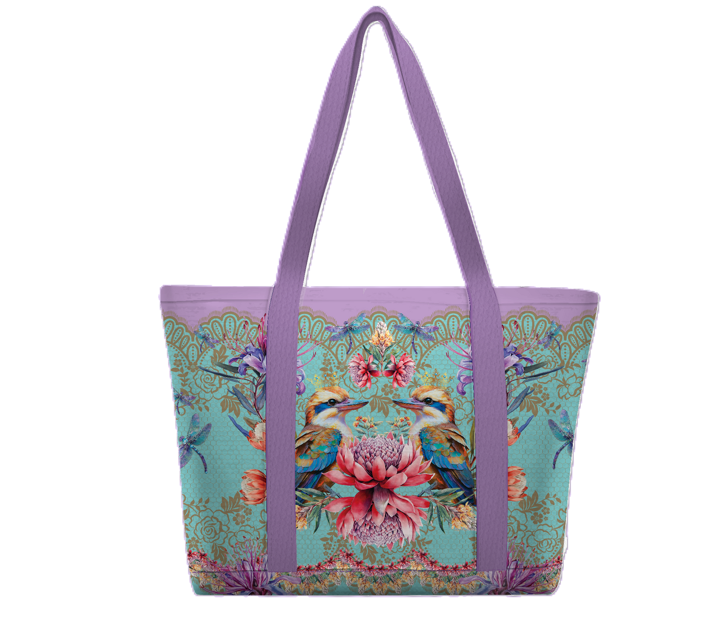 Large Tote Cooler Bag - Vintage Kookas