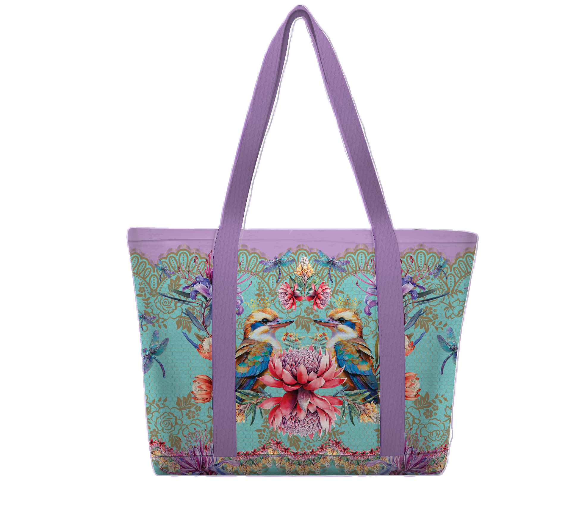 Large Tote Cooler Bag - Vintage Kookas