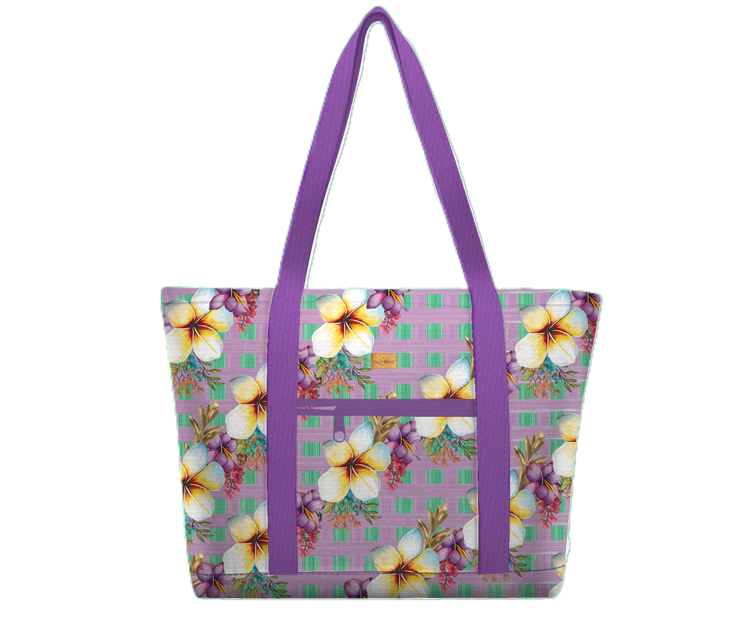 Large Tote Cooler Bag - Paradise Bloom