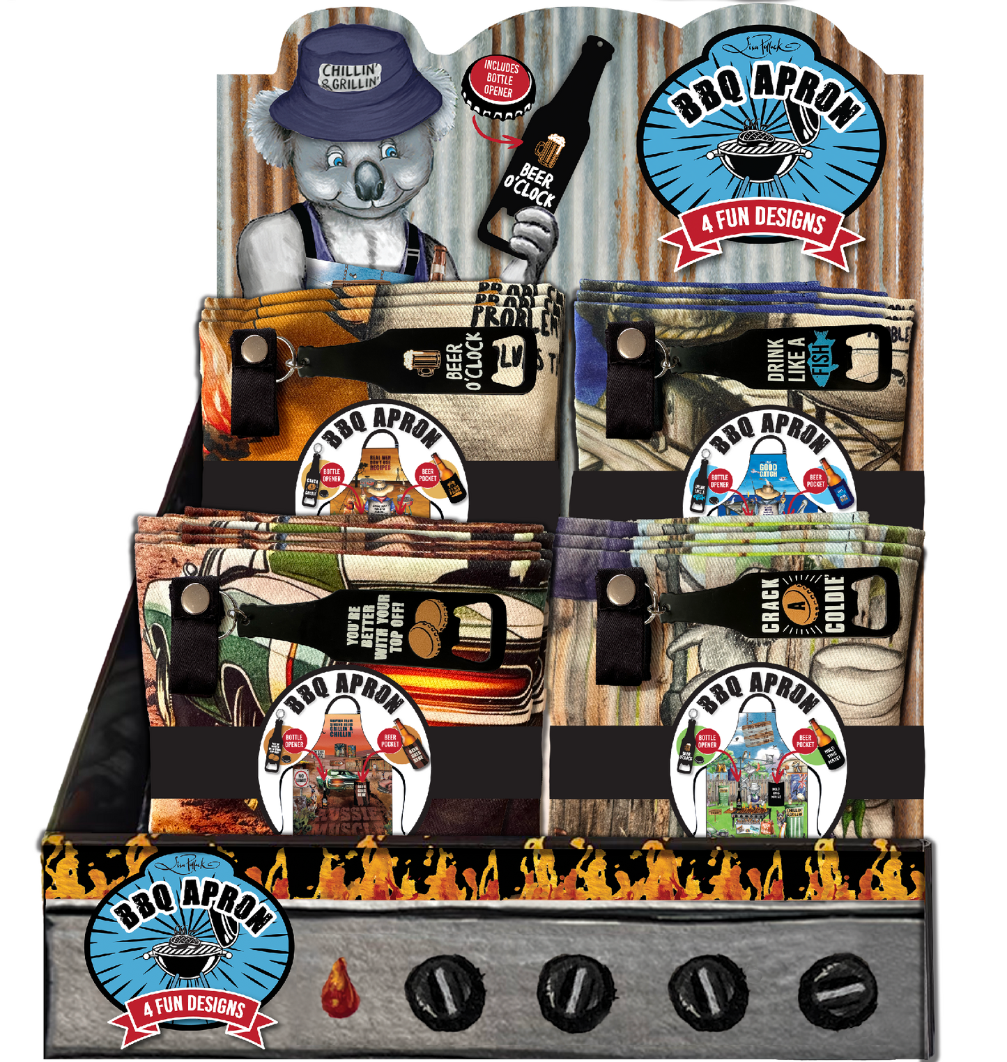 Apron Mens - Campfire Beers