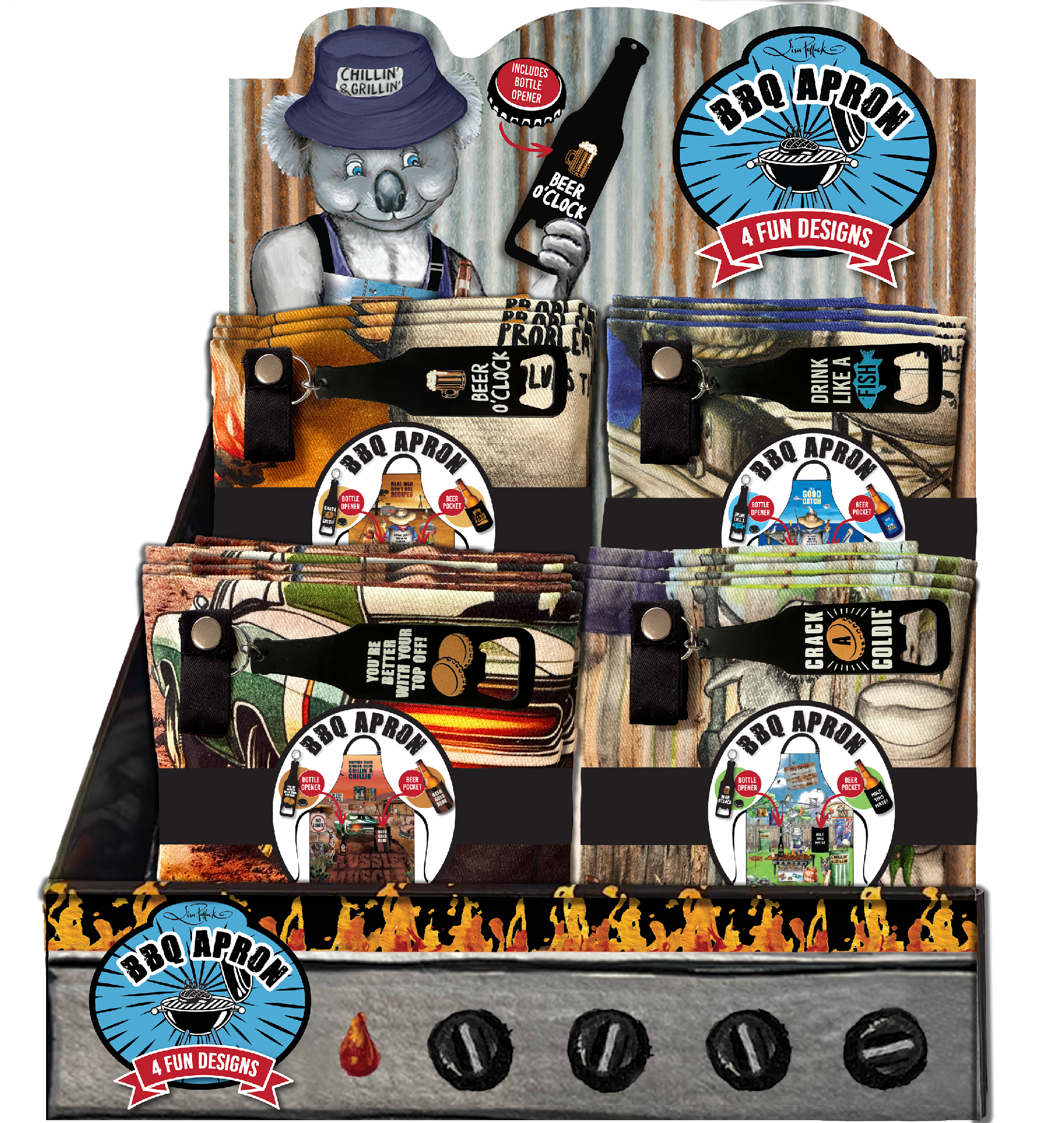 Apron Mens - Campfire Beers