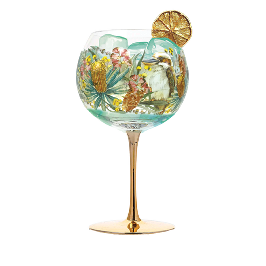 Golden Glamour Glass - Vintage Kookas