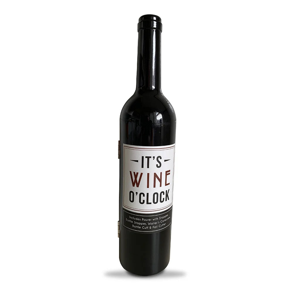 Mens Republic Wine Tool Gift Set - 5 Pcs In Bottle