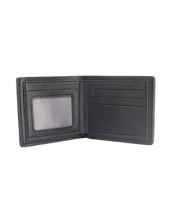 Mens Republic Watch Set W/ Leather Wallet - Black