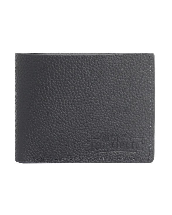 Mens Republic Watch Set W/ Leather Wallet - Black