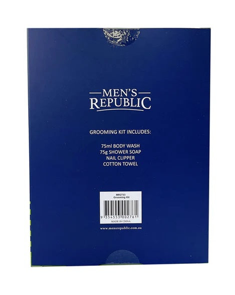 Men's Republic Grooming Kit - 4pc Body Wash With Nail Clipper