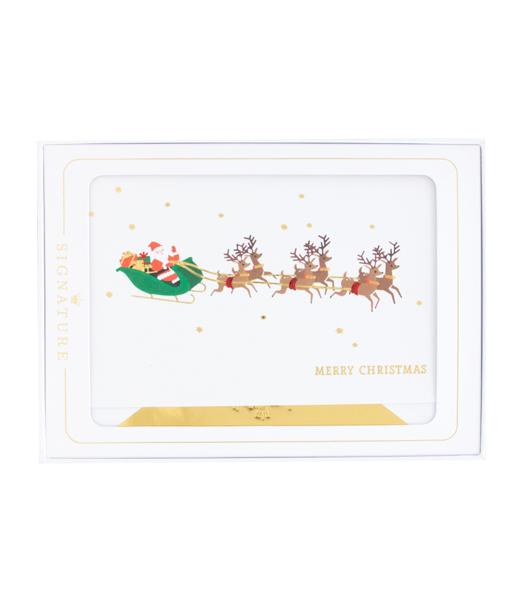 Signature Sleigh Christmas Cards