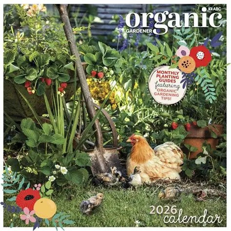 Organic Gardener Calendar: 2026