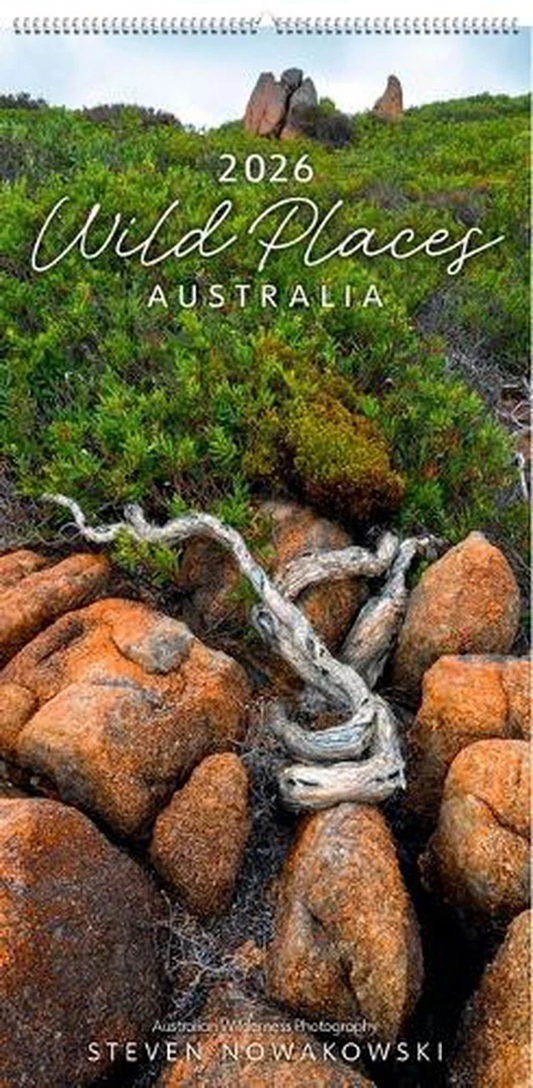 Wild Places Of Australia Slim Calendar: 2026