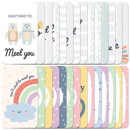 Baby Milestone Cards