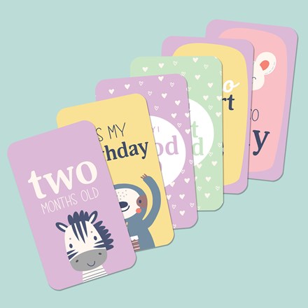 Baby Milestone Cards