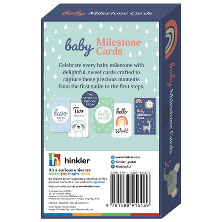 Baby Milestone Cards