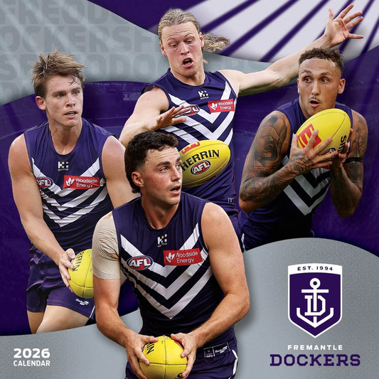 Afl Fremantle Dockers Calendar: 2026