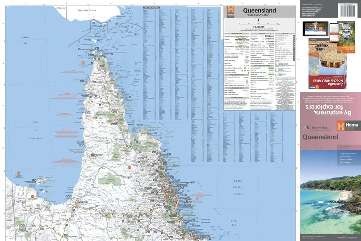 Queensland Handy Map